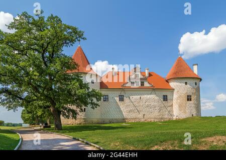 Il castello di Bauska, Lettonia Foto Stock