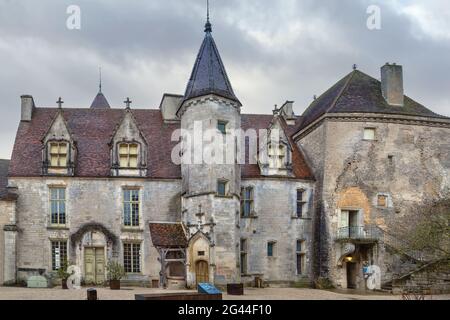 Chateau de Chateauneuf, Francia Foto Stock