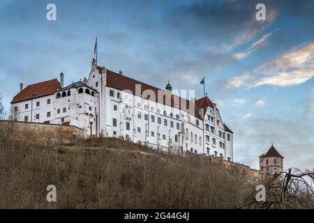 Castello di Trausnitz, Landshut, Germania Foto Stock