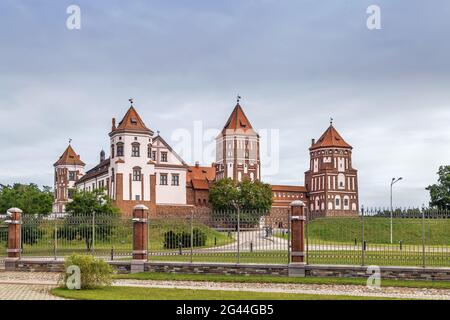 Complesso del Castello di Mir, Bielorussia Foto Stock