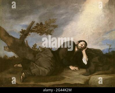 Jusepe De Ribera - Jacobs Dream Foto Stock