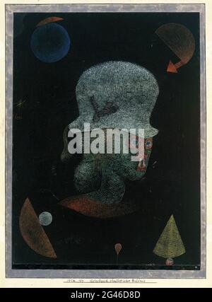 Paul Klee - Ritratto astrologico Fantasy Foto Stock
