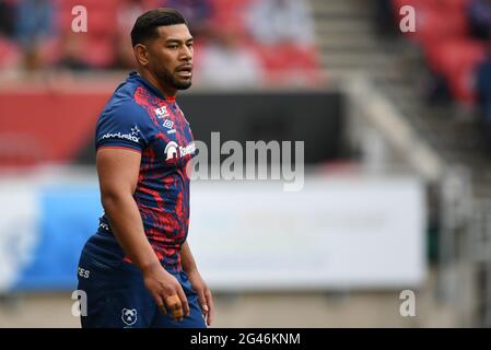 Charles Piutau di Bristol Bears, durante il gioco Foto Stock