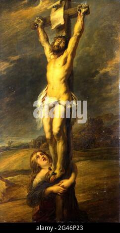 Pietro Paolo Rubens - cristo sulla croce 01 Foto Stock