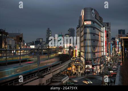 Ueno a Tokyo, Giappone Foto Stock