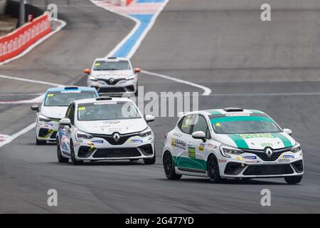 04 Rodrigo Joaquin (esp), Versa Motorsport, Renault Clio Cup Europa, in azione durante il 6° round della Clio Cup Europa 2021, dal 18 al 20 giugno 2021 sul circuito Paul Ricard, a le Castellet - Foto Antonin Vincent/DPPI Foto Stock