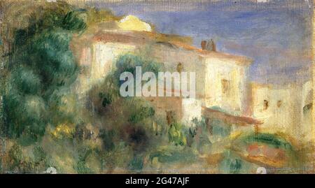 Pierre-Auguste Renoir - Maison De la Poste Cagnes Foto Stock