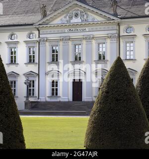 Bellevue Palace, sede del governo del Presidente Federale, Berlino, Germania, Europa Foto Stock