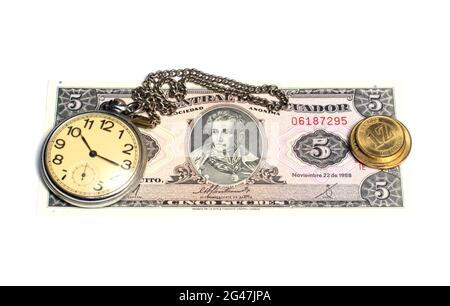 Monete da collezione Banknotes Awards Foto Stock