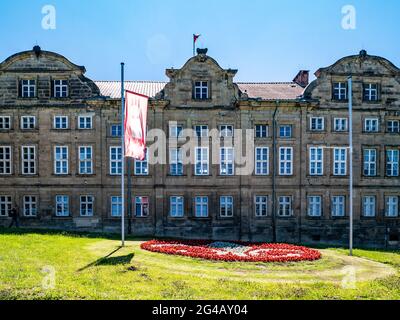 Municipio di Blankenburg nelle montagne di Harz Foto Stock