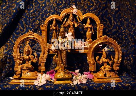 immagine di dio indù Foto Stock