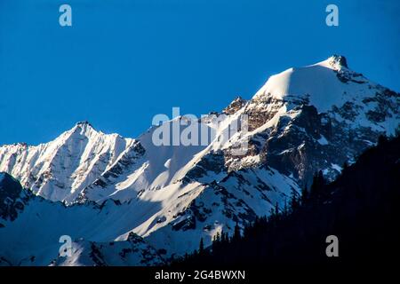 Varie vedute di Rekong Peo Foto Stock
