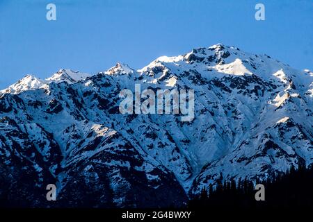 Varie vedute di Rekong Peo Foto Stock
