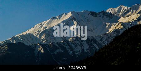 Varie vedute di Rekong Peo Foto Stock