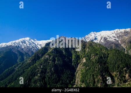 Varie vedute di Rekong Peo Foto Stock