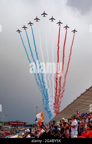 Atmosfera durante il Gran Premio di Francia degli Emirati di Formula 1 2021, 7° appuntamento del Campionato del mondo di Formula uno 2021 della FIA dal 18 al 20 giugno 2021 sul circuito Paul Ricard, a le Castellet, Francia - Foto Paulo Maria / DPPI Foto Stock