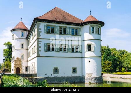 Bad Rappenau: Il castello sull'acqua, costruito nel 1601 da Eberhard von Gemmingen Foto Stock