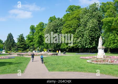 Museum Gardens, Beacon Park, Lichfield, Staffordshire, Inghilterra, Regno Unito Foto Stock