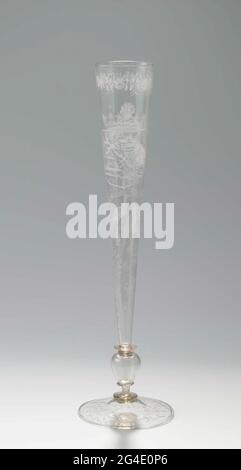 . Il principe Federico Enrico d'Orange fu stadholder dal 1625 fino alla sua morte nel 1647. Qui ha uno schermo con sette frecce, simbolo delle sette province unite dei Paesi Bassi, su cui ha governato come stadtholder. Foto Stock