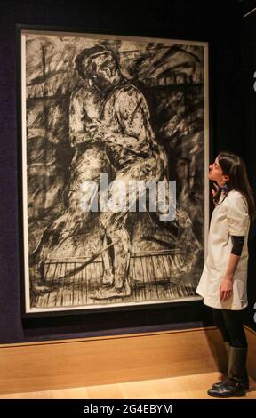 Londra UK 21 Giugno 2021 Bonhams Londra , stampe, Arti Decorative e Orologi Vendita William Kentridge Medio Age Love Est £ 22.000- 32.000 Paul Quezada-Neiman/Alamy Live News Foto Stock