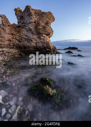 Holmahaellar Naturreservat, Gotland, Svezia Foto Stock
