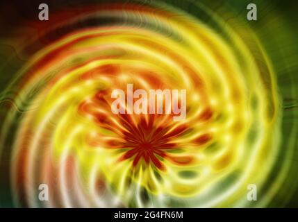 Luminoso sfondo astratto con pattern di swirling Foto Stock