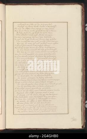 Lofdled su Anselmus de Bijt (terzo foglio); Aenden nobili altamente studiosi e hejt-Vermaerden Signore HR. Anselmus Boëtius la barca, sulla Baene des Deugs da lui. Lofted su Anselmus de Bijt su cinque fogli (terzo foglio). Parte del primo album con disegni di amici a quattro zampe. Primo di dodici album con disegni di animali, uccelli e piante conosciuti intorno al 1600, realizzati dall'imperatore Rudolf II Con spiegazione in olandese, latino e francese. Foto Stock