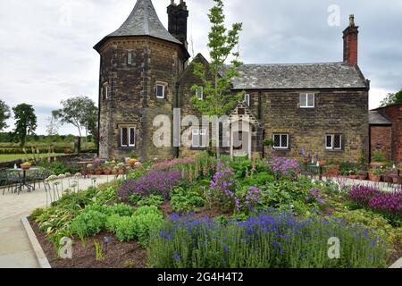 The Garden Cottage, RHS Bridgewater Gardens, Salford, Manchester Foto Stock