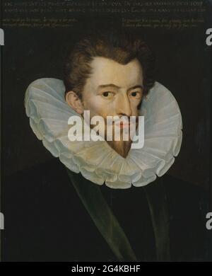 Ritratto di Enrico i, Duca di Guise (1550-1588), ca. 1585. Trovato nella collezione di Mus& xe9;e Carnavalet, Parigi. Foto Stock