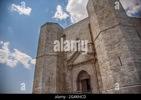 Castello di Castel del Monte, Santa Maria del Monte, Andria, Puglia, Italia, Europa Foto Stock