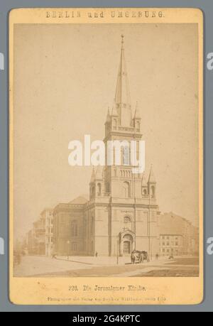 Teight op de Jerusalemkirche te Berlino; la chiesa di Gerusalemme; Berlino e dintorni. . Foto Stock