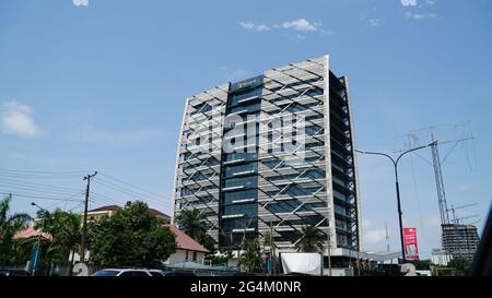 Kings Tower a Alfred Rewane Road, Ikoyi Lagos Foto Stock