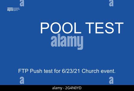 Washington, Stati Uniti. 22 Giugno 2021. Test push pool per l'evento Biden il 23/06. PLS conferma a campbell@epa.eu Credit: Sipa USA/Alamy Live News Foto Stock