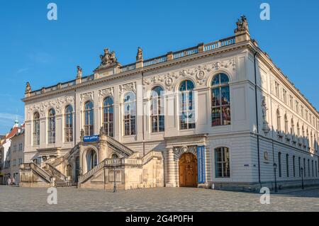 Museo dei trasporti di Dresda presso il Johanneum di Neumarkt, Sassonia, Germania Foto Stock