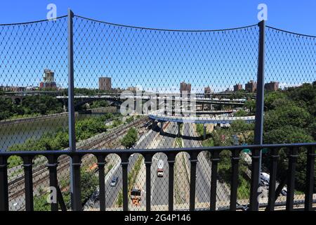 Major Deegan Expressway Bronx New York Foto Stock