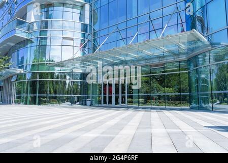 Città di Chengdu sotto il sole Foto Stock