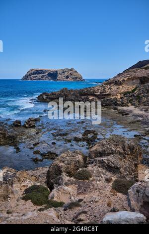 Porto dos Frades, Isola di Porto Santo Foto Stock