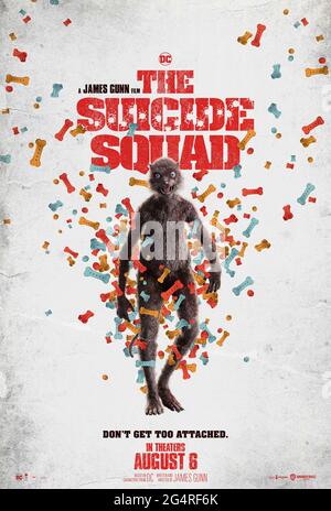 The Suicide Squad (2021) diretto da James Gunn e con Sean Gunn AS Foto Stock