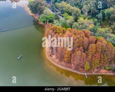 Il parco luhu nel quartiere yuexiu di guangzhou nella provincia di guangdong Foto Stock