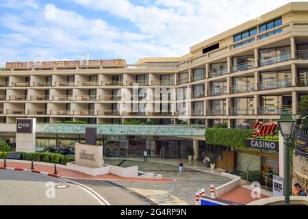 Fairmont Hotel, Monte Carlo, Monaco Foto Stock