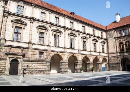 Nelahozeves Chateau, Repubblica Ceca Foto Stock