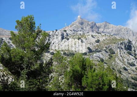 Puig Mayor, Isole Baleari di Maiorca Foto Stock