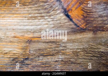 rustico legno sfondo. texture di vecchie tavole di legno. Texture di legno marrone scuro con graffi come sfondo Foto Stock