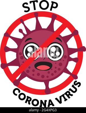 virus corona. prevenzione virus corona. illustrazione del virus corona. sfondo del virus corona Illustrazione Vettoriale