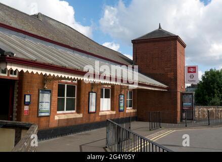 Stazione ferroviaria di Tyseley, Birmingham, West Midlands, Inghilterra, Regno Unito Foto Stock