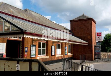 Stazione ferroviaria di Tyseley, Birmingham, West Midlands, Inghilterra, Regno Unito Foto Stock