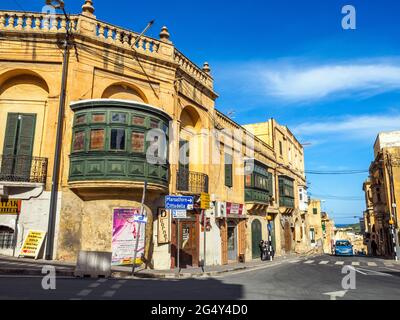 Via scena di Victoria (Rabat) - Gozo Foto Stock