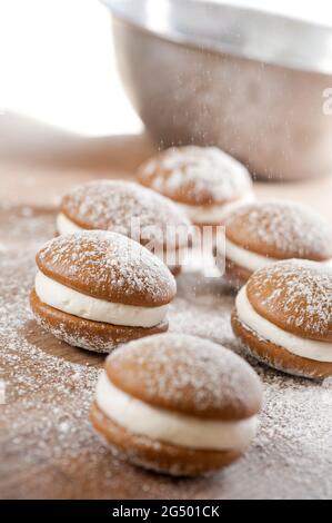 Whoopie Pies, Topsfield Bake Shop, Topsfield, Massachusetts, Stati Uniti Foto Stock