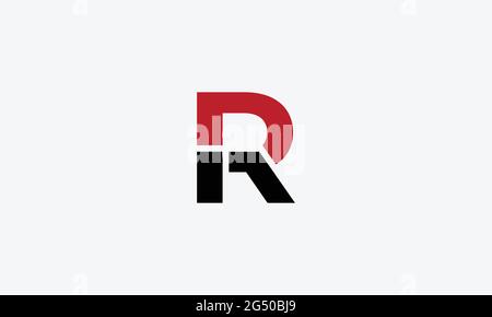 Dr o RD D e R Design creativo e moderno con logo Letter, design con logo RD Illustrazione Vettoriale