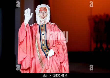 Roma, Romaison presenta l'incarto di Pasolini, nella foto: Tilda Swinton Foto Stock